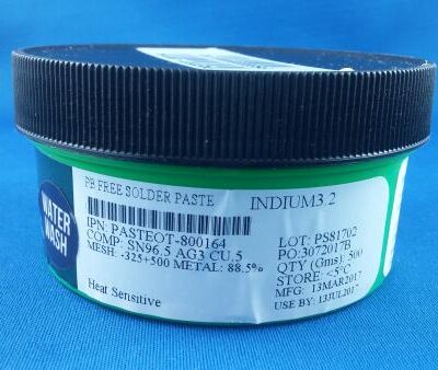 Indium 8 9HFSAC 30596 5Sn 3 0Ag 0 5CuSolder Paste SMT Industrial