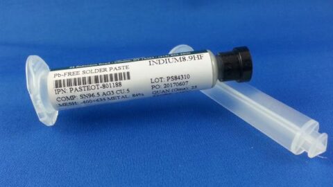 Indium Hfsac Sn Ag Cu Cc Syringe Solder Paste Products Smtindustrial Com